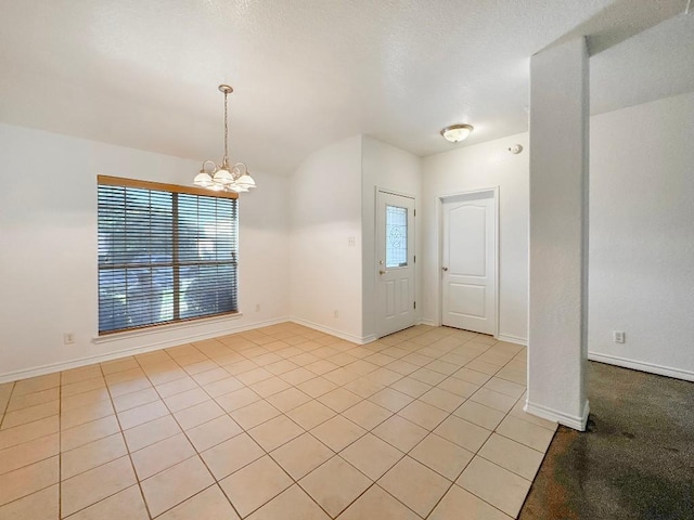 303 Rowdy Dr, Killeen, TX 76542 - foyer entrance with a chandelier and light tile patterned floors