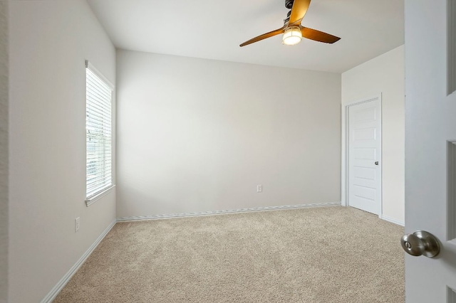 8821 Cattle Baron Path, Austin, TX 78747 - spare room with carpet flooring, healthy amount of natural light, and a ceiling fan