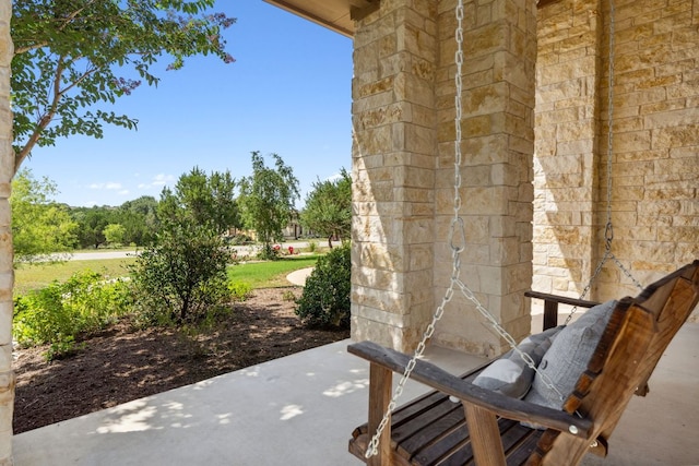377 Bristlecone Dr, Driftwood, TX 78619 - view of patio / terrace