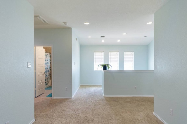 404 Buttercup Creek Blvd Unit 19, Cedar Park, TX 78613 - carpeted spare room with baseboards and recessed lighting