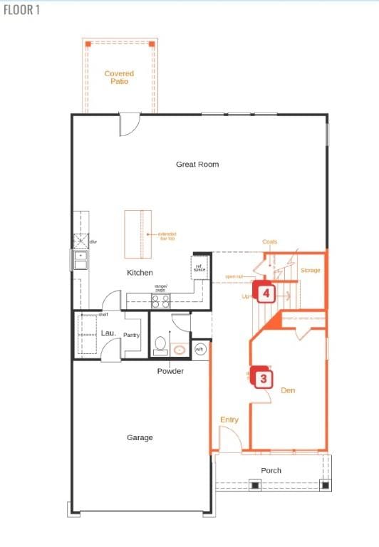 4805 Mozzafiato Ln, Round Rock, TX 78665 - view of room layout