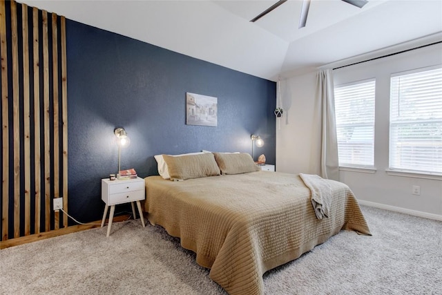 114 Creek Hollow Dr, Hutto, TX 78634 - carpeted bedroom featuring baseboards and a ceiling fan