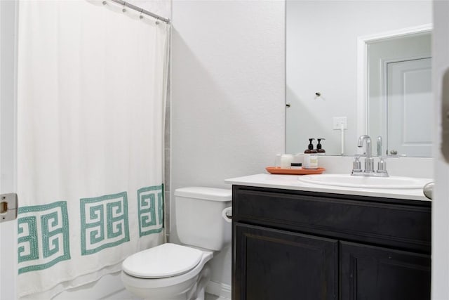 114 Creek Hollow Dr, Hutto, TX 78634 - full bathroom with vanity and a shower with curtain