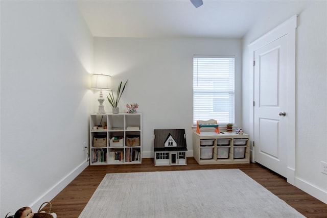 114 Creek Hollow Dr, Hutto, TX 78634 - sitting room with wood finished floors