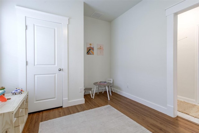 114 Creek Hollow Dr, Hutto, TX 78634 - bedroom featuring wood finished floors