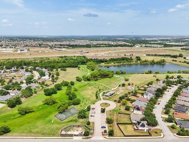 111 Krause Springs Dr, Hutto, TX 78634 - aerial view of residential area with a large body of water