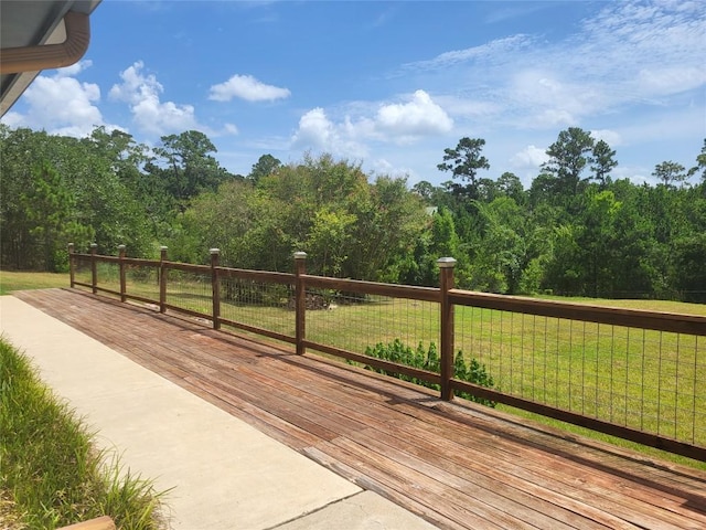 236 Makaha Dr, Bastrop, TX 78602 - deck featuring a yard