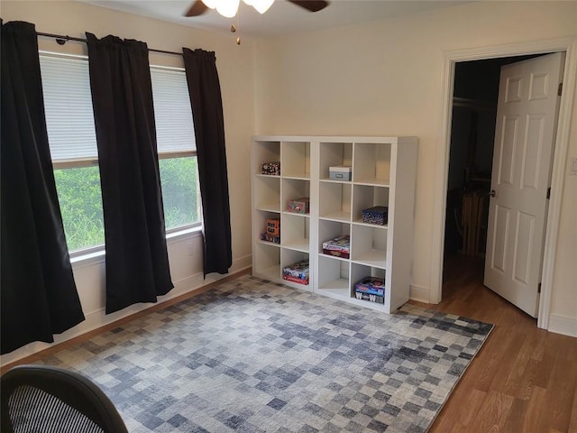 236 Makaha Dr, Bastrop, TX 78602 - unfurnished bedroom featuring wood finished floors and baseboards