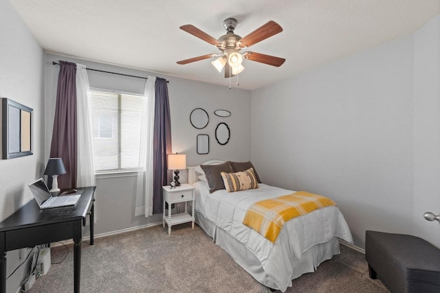 1111 Whitley Dr, Leander, TX 78641 - bedroom featuring carpet floors and ceiling fan