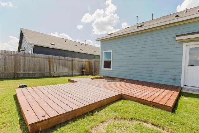 504 N Thunderstorm Ave, Lockhart, TX 78644 - deck with a fenced backyard