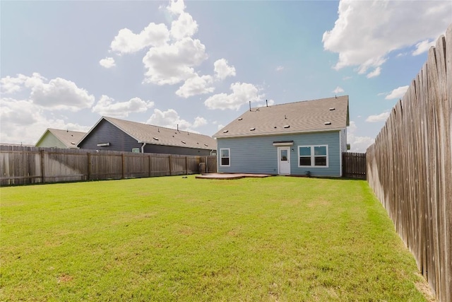 504 N Thunderstorm Ave, Lockhart, TX 78644 - back of property with a fenced backyard