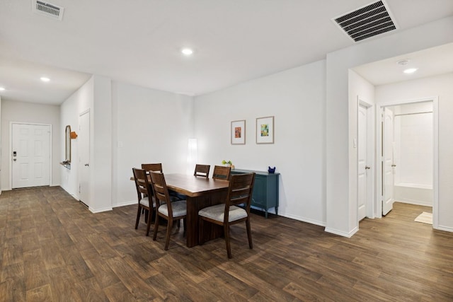1004 Norway, Seguin, TX 78155 - dining space featuring wood finished floors and recessed lighting