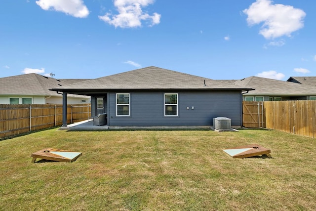 1004 Norway, Seguin, TX 78155 - rear view of house with a fenced backyard and a patio