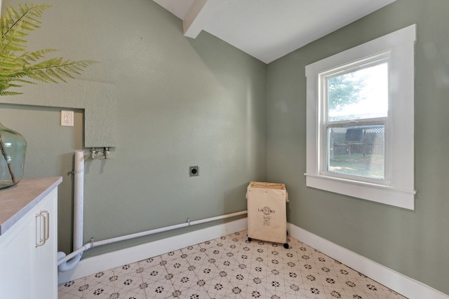215 Paulus St, Schulenburg, TX 78956 - bathroom with tile patterned floors and vanity