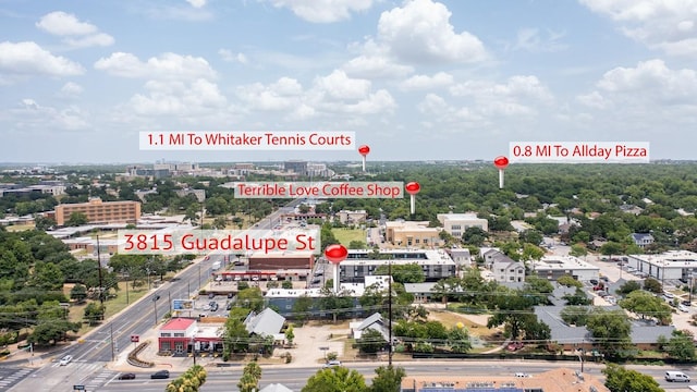 3815 Guadalupe St Unit 112, Austin, TX 78751 - aerial view