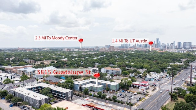 3815 Guadalupe St Unit 112, Austin, TX 78751 - drone / aerial view of skyline