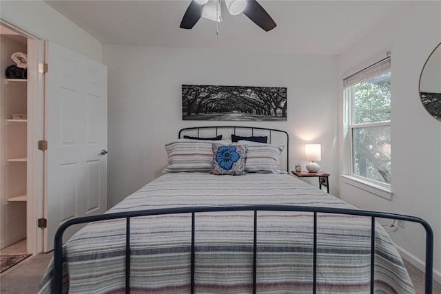 3604 Clawson Rd Unit 204, Austin, TX 78704 - bedroom featuring a ceiling fan