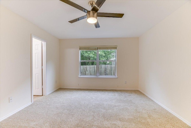 210 Deercreek Ln, Leander, TX 78641 - unfurnished room with carpet flooring and a ceiling fan