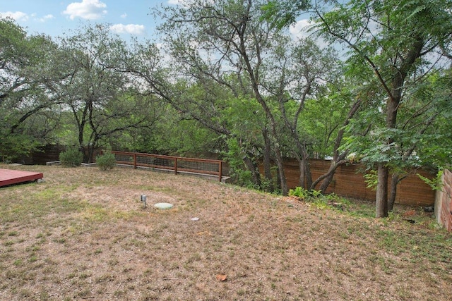 14613 Branding Iron Pass, Austin, TX 78734 - fenced backyard featuring a deck