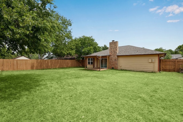 508 Buffalo Pass, Round Rock, TX 78681 - fenced backyard with a patio