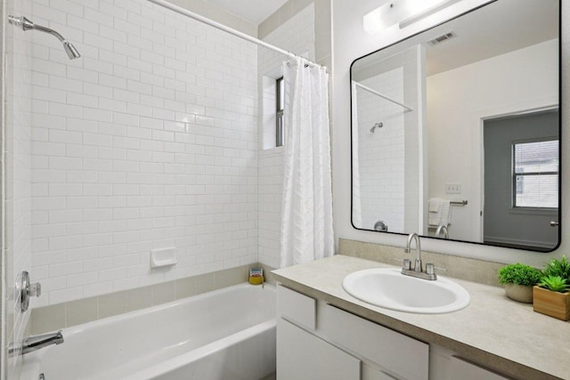1201 Grove Blvd Unit 1502, Austin, TX 78741 - full bathroom with shower / bath combination with curtain and vanity
