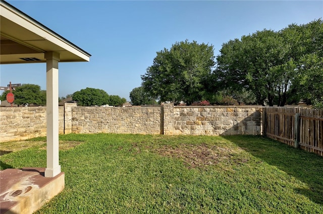 14400 Mowsbury Dr, Austin, TX 78717 - view of fenced backyard