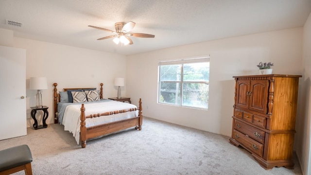 8086 Thaxton Rd, Austin, TX 78747 - bedroom with light carpet and ceiling fan