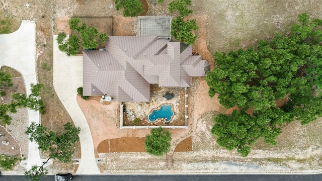 1073 Las Brisas Dr, Canyon Lake, TX 78133 - view of subject property with a pool area