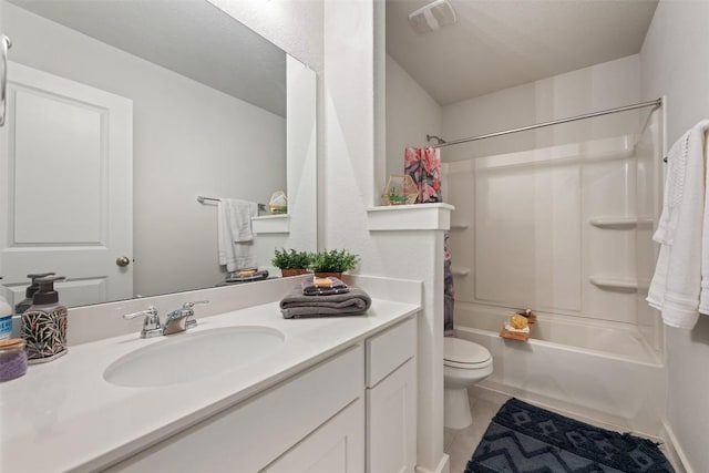209 Lambert St, Leander, TX 78641 - full bath featuring vanity, shower / bath combination, and tile patterned floors
