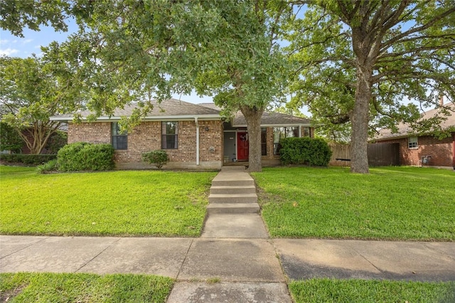 5804 Sheffield Terrace Ln, Bryan, TX 77802 - view of front facade with brick siding and a shingled roof