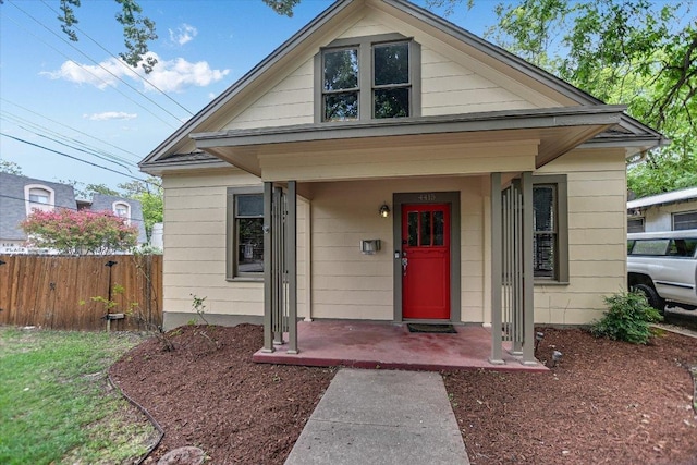4415 Ave D Ave, Austin, TX 78751 - view of front of home with covered porch