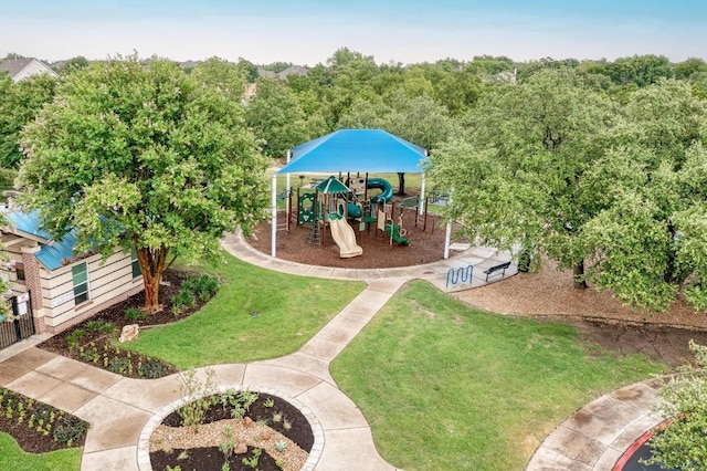 518 Victoria Dr, Cedar Park, TX 78613 - community play area featuring a lawn