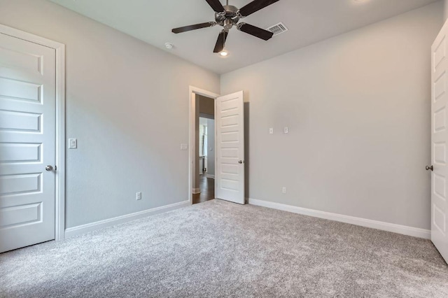 321 Cimarron Hills Trl E, Georgetown, TX 78628 - unfurnished bedroom featuring carpet flooring, recessed lighting, and a ceiling fan