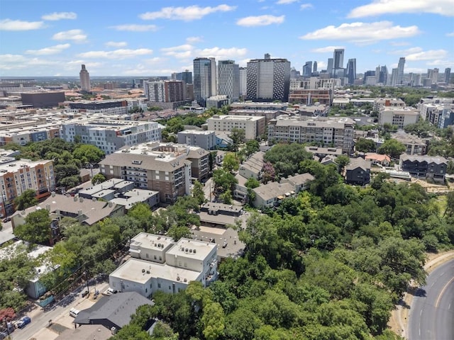 2704 San Pedro St Unit A16, Austin, TX 78705 - drone / aerial view of city skyline