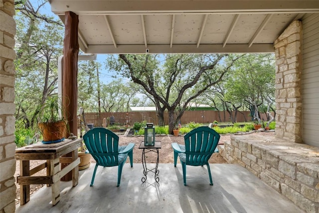 4500 Poteau Cir, Austin, TX 78734 - fenced backyard with a patio