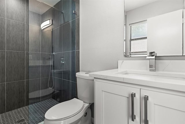 109 Campfire Cir, Copperas Cove, TX 76522 - bathroom with vanity and a tile shower