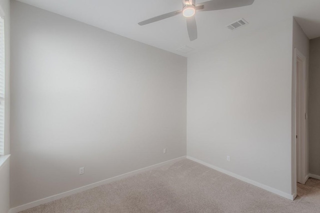 716 Dayridge Dr, Dripping Springs, TX 78620 - empty room with light colored carpet and ceiling fan