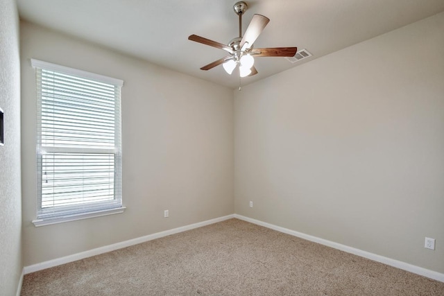 7822 Harvest Bay, San Antonio, TX 78253 - unfurnished room with carpet flooring and a ceiling fan