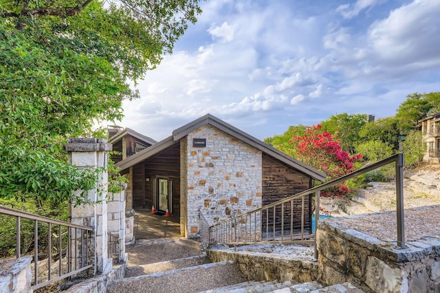8200 Neely Dr Unit 160, Austin, TX 78759 - view of side of home featuring stone siding