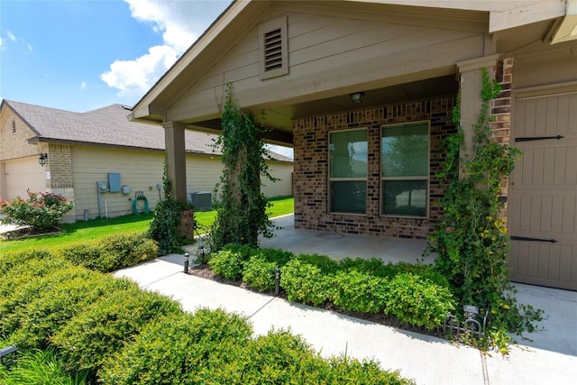 232 Reagor Dr, Taylor, TX 76574 - entrance to property with brick siding