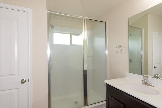 232 Reagor Dr, Taylor, TX 76574 - bathroom with a shower stall and vanity