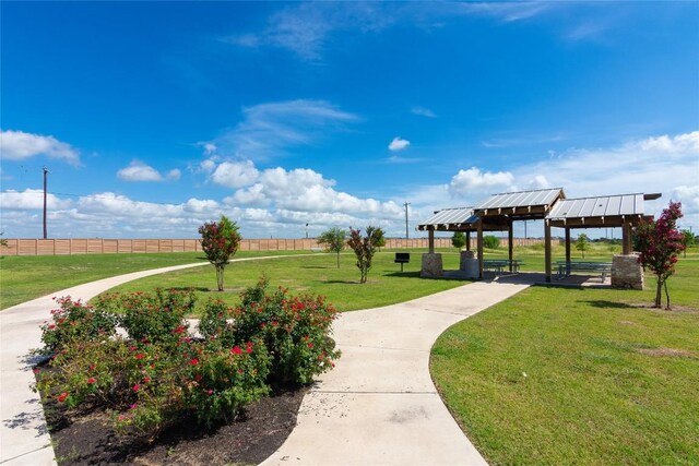 232 Reagor Dr, Taylor, TX 76574 - view of home's community with a gazebo