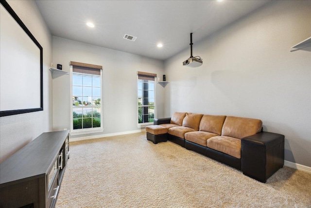 3207 Crystal Falls Pkwy, Leander, TX 78641 - living room with carpet and recessed lighting