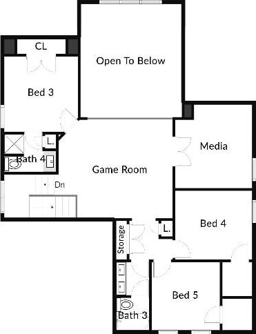 2309 Lone Spur Cv, Round Rock, TX 78665 - view of property floor plan