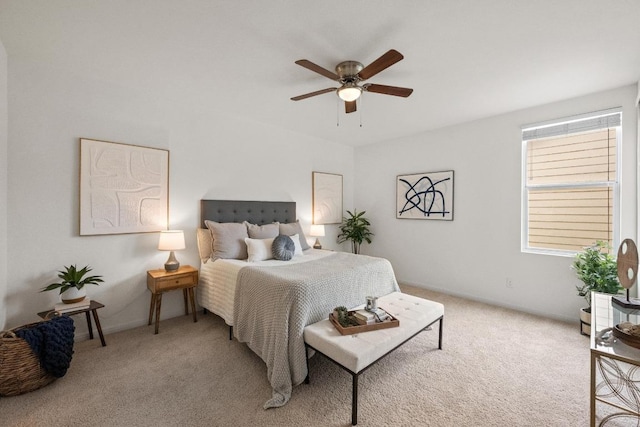 1267 Sanders, Kyle, TX 78640 - bedroom with carpet flooring and ceiling fan