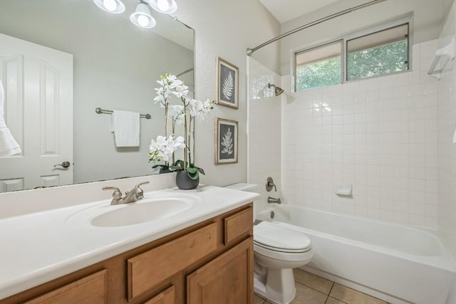 112 Mcbride Ln, Cedar Park, TX 78613 - full bath with vanity, bathtub / shower combination, and tile patterned flooring