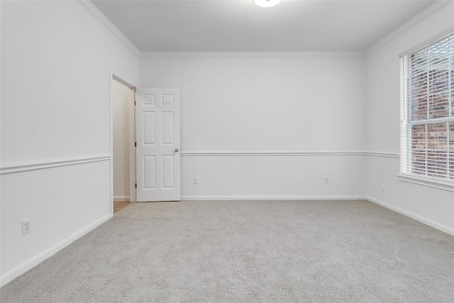 12608 Chittim Cir, Austin, TX 78732 - empty room with crown molding and carpet floors