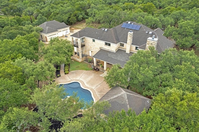 1130 Whispering Water, Spring Branch, TX 78070 - view of subject property featuring a forest
