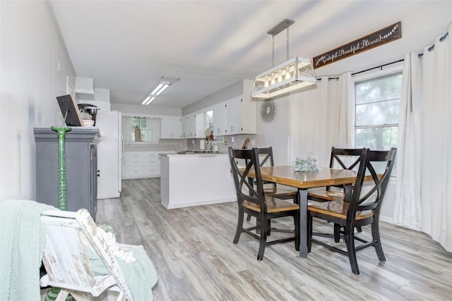 400 N Brazos St, Granger, TX 76530 - dining room with light wood finished floors