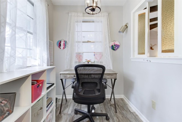 400 N Brazos St, Granger, TX 76530 - office featuring light wood-style floors and plenty of natural light